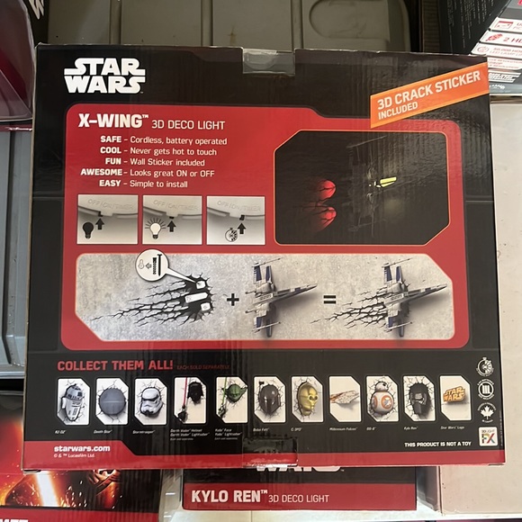 Star Wars🌌X-Wing 3D Deco Light🪐 - Picture 3 of 3